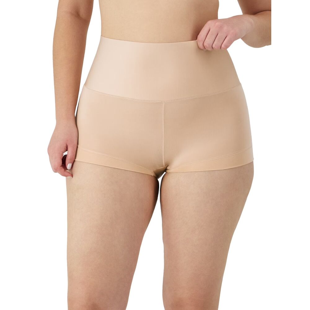 Maidenform Women’s Shapewear Mid Waist Shaping Boyshorts, FP0050 Size 3XL